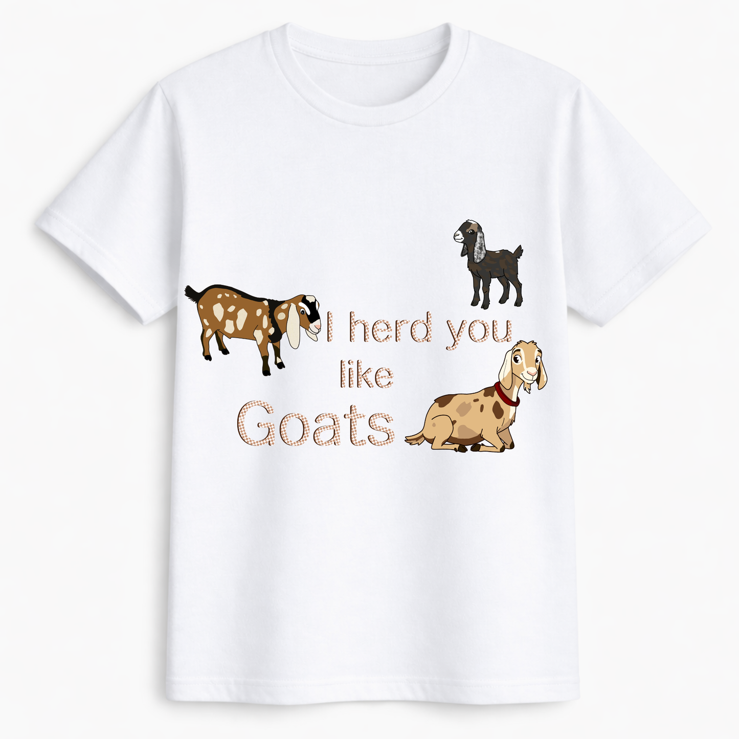 I Herd You Like Goats – funny anglo nubian goat tees