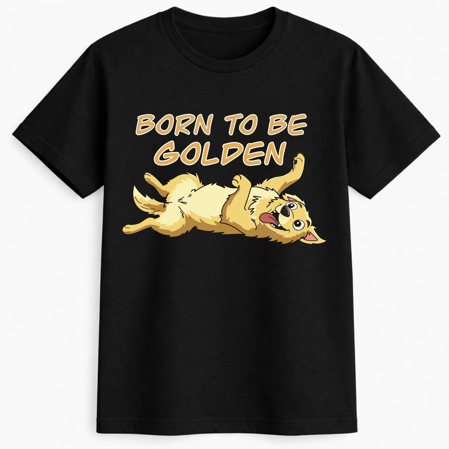 Born to be Golden - Golden Retriever dog t-shirt