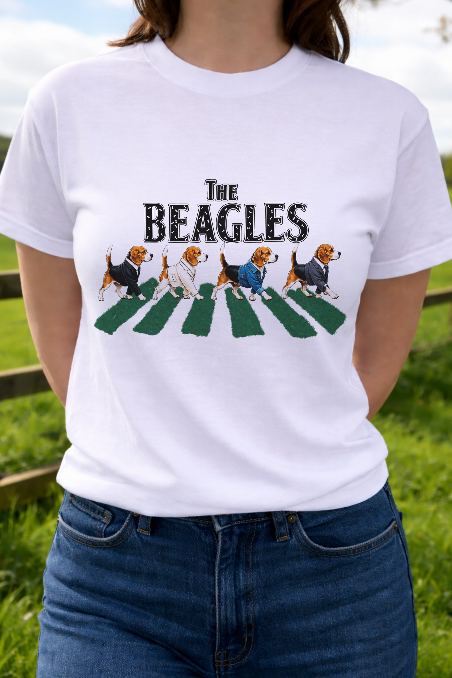 The Beagles funny dog t-shirt for adults