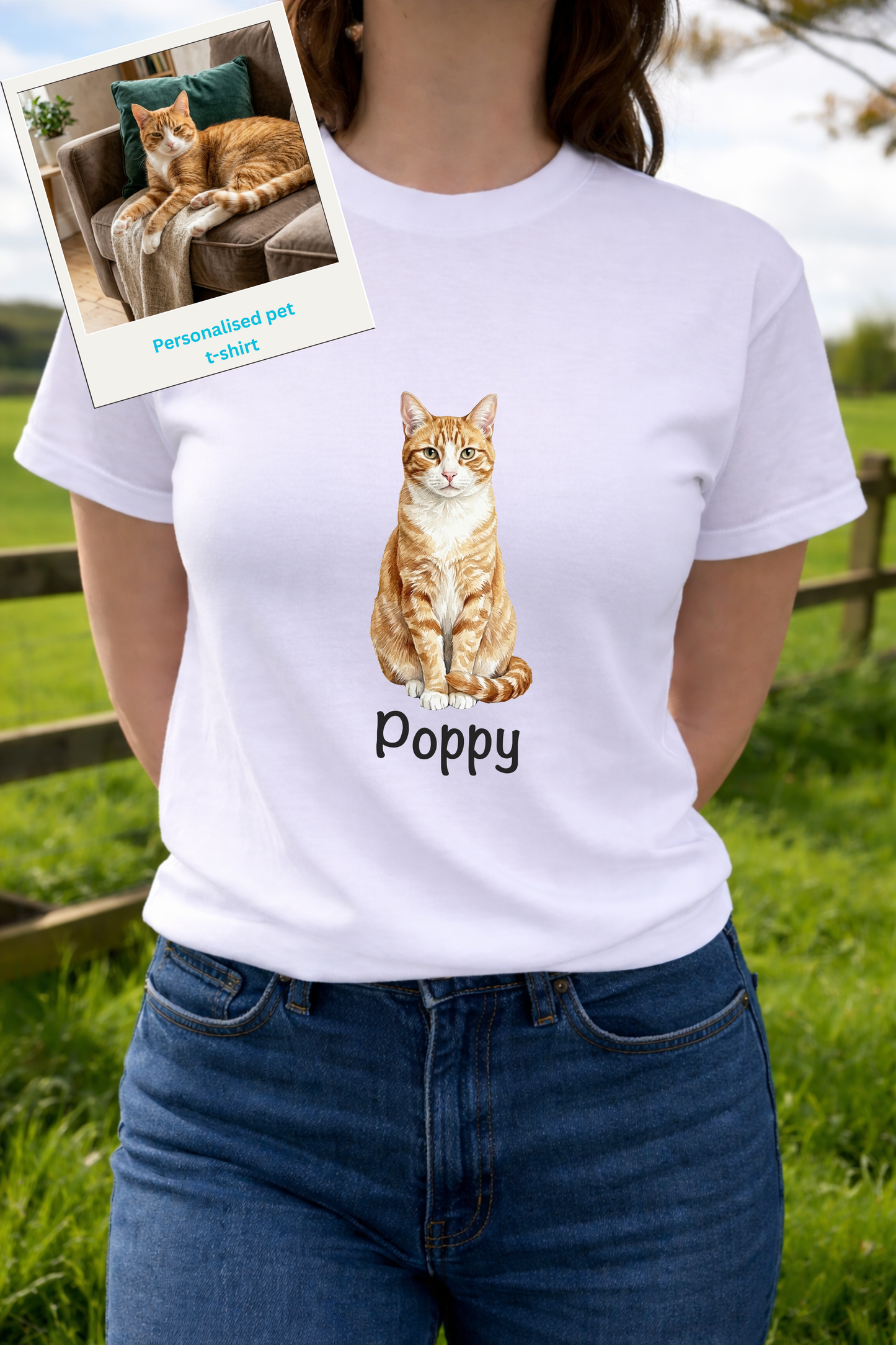 Personalised cat T-Shirt 🐾