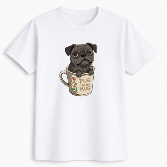 Pug in a Mug - Pug dog t-shirt
