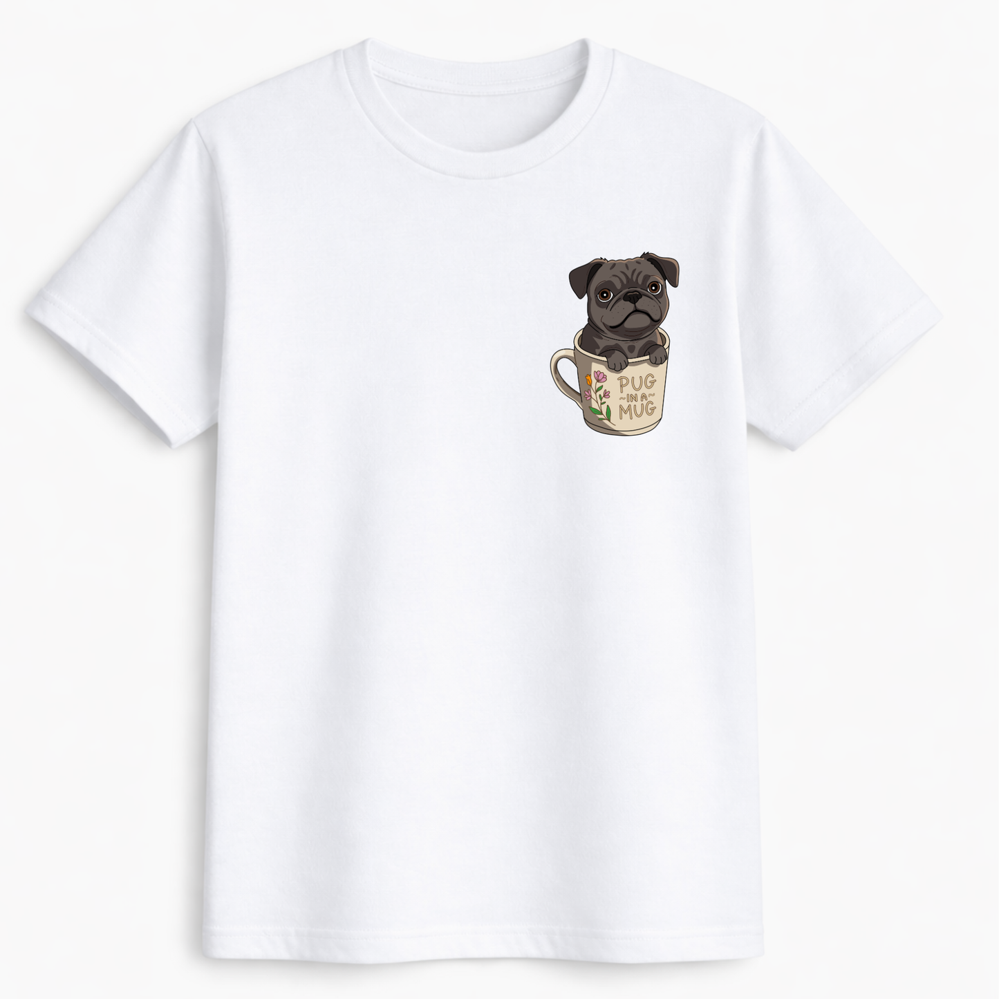 Pug in a Mug - Pug dog t-shirt